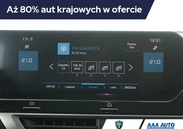 Citroen C4 cena 97000 przebieg: 10704, rok produkcji 2022 z Skoczów małe 277